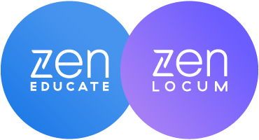 Zen Educate & Zen Locum logo