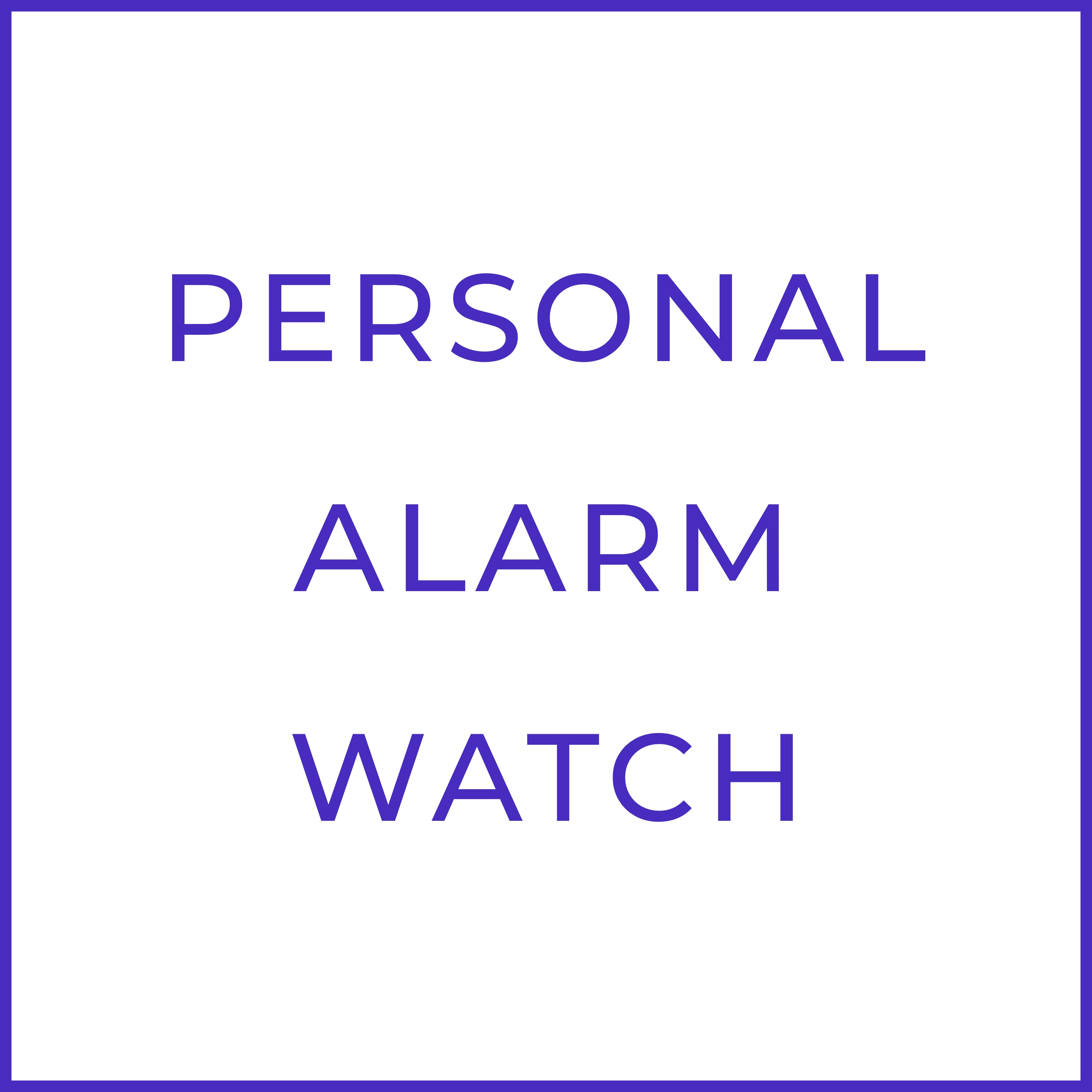 Personal Alarm Watch logo