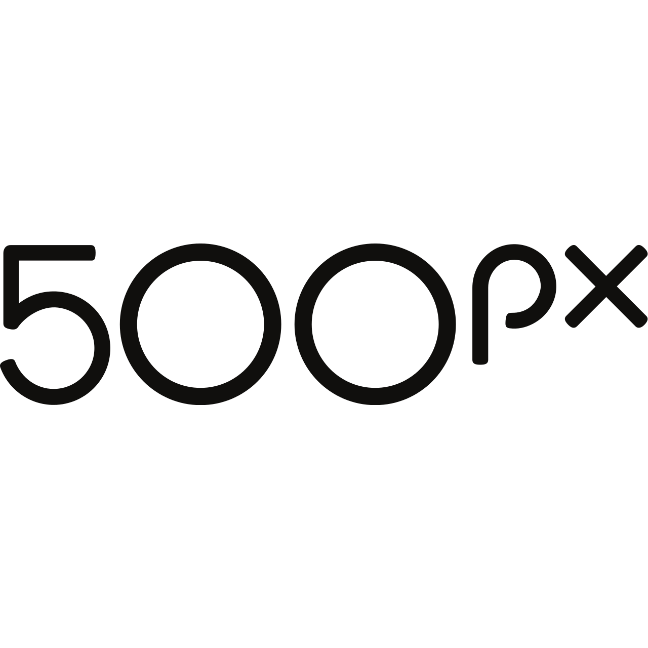 500px logo