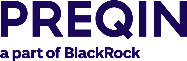 Preqin, a part of BlackRock logo