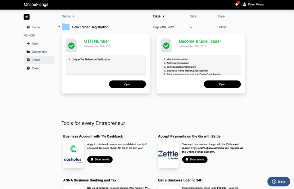 Online Filings 2